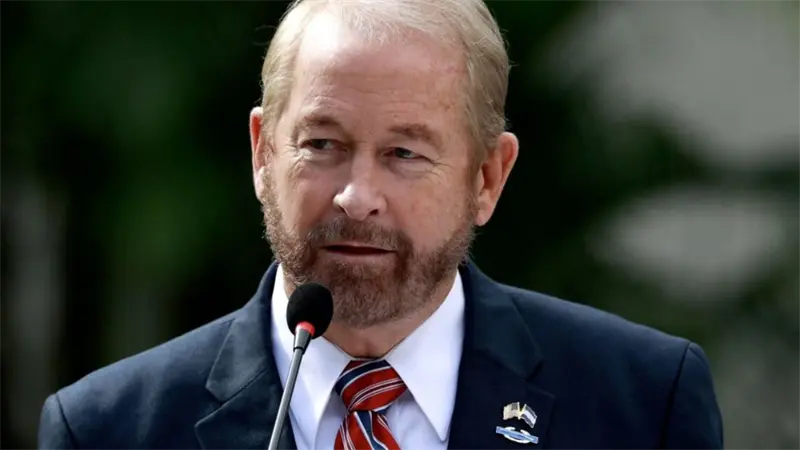 Embajador de EE.UU. en M&eacute;xico visita el Palacio Nacional tras operativo contra El Mencho