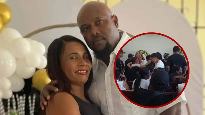 Sepultan a mujer asesinada a machetazos por su pareja en Villa Mella 