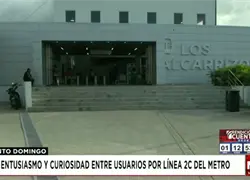 Entusiasmo y curiosidad entre usuarios por l&iacute;nea 2c del Metro