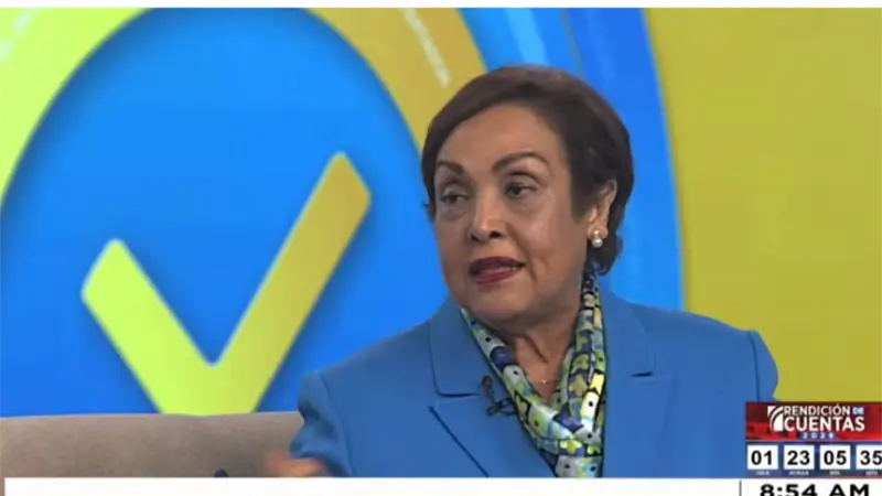 N&eacute;lsida Marmolejos critica que el Gobierno solo inaugura obras inconclusas