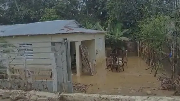 Inundaciones afectan viviendas, acueductos y comunidades en la provincia María Trinidad Sánchez