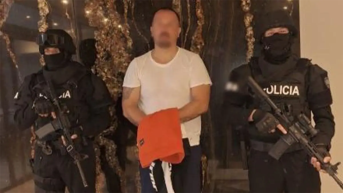 Tribunal de Ecuador emite sentencia escrita contra narco serbio que desató crisis judicial