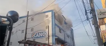 Incendio en tiendas Garrido ha sido controlado en un 60%; realizarán investigación