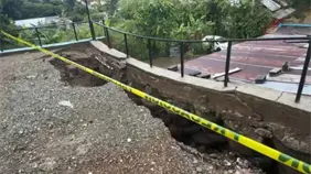 Temor e incertidumbre tras el colapso de una pared en Cuaba Centro, San Francisco de Macor&iacute;s