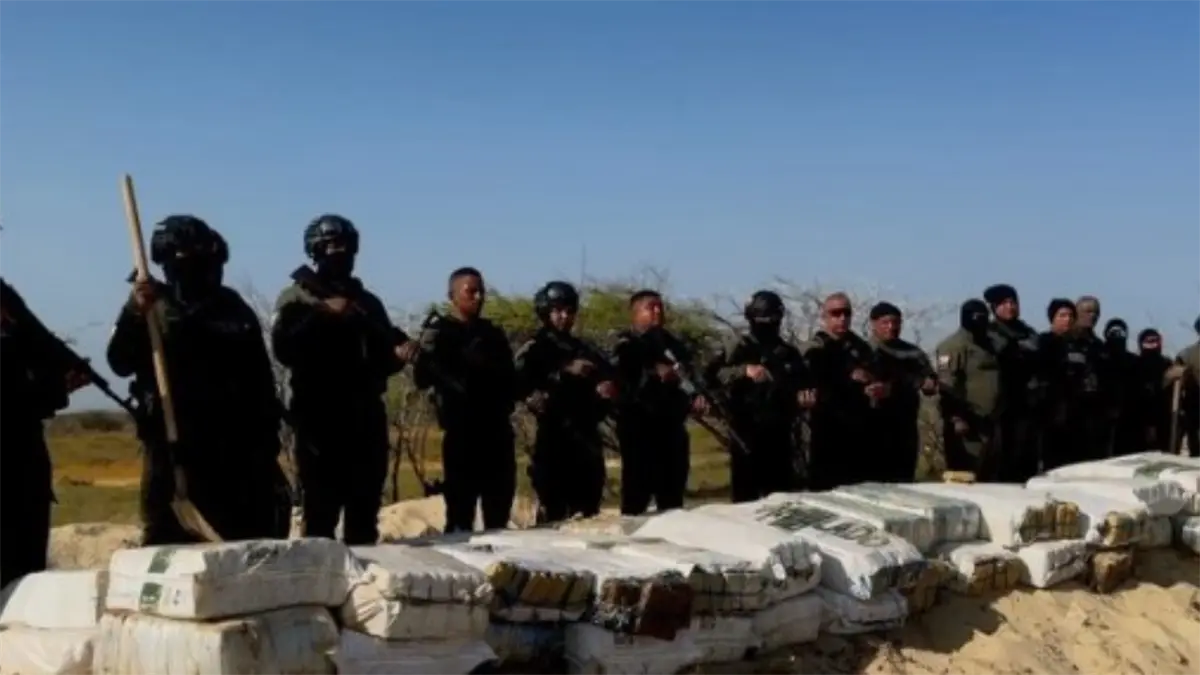 Venezuela incauta 2,8 toneladas de marihuana en un estado fronterizo con Colombia