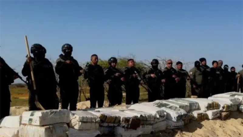 Venezuela incauta 2,8 toneladas de marihuana en un estado fronterizo con Colombia