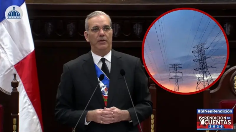 Capacidad el&eacute;ctrica crece 45 % desde 2020, seg&uacute;n Abinader