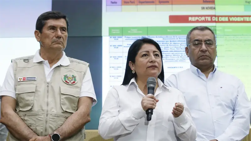 El Gobierno de Per&uacute; env&iacute;a ministros a las regiones impactadas por lluvias e inundaciones