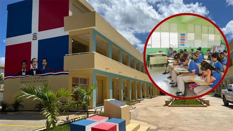 En 2025 se entregaron 1,702 aulas y se intervinieron 516 centros educativos, seg&uacute;n Abinader