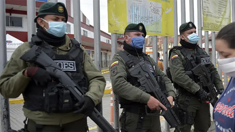 Capturan a una mujer armada en un acto de candidata presidencial de la derecha colombiana