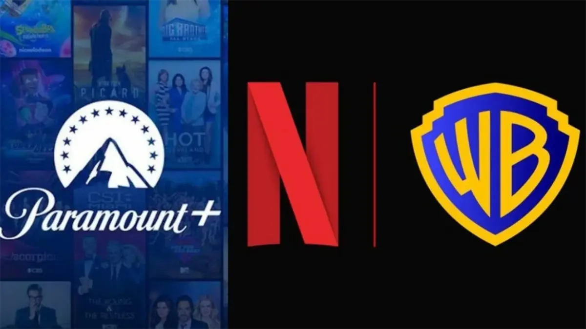 Paramount sube un 6 % en el postmercado y Netflix un 8,96 % tras retirarse de puja por WBD