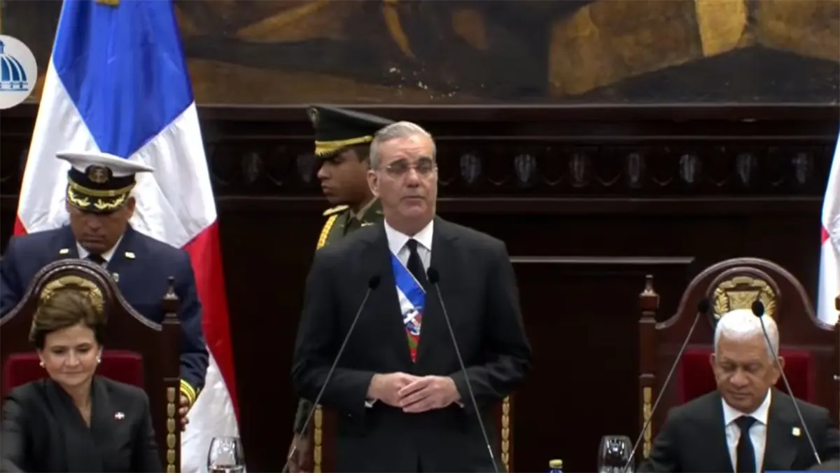 "No basta con crecer": Abinader presenta la Meta RD 2036 en su rendición de cuentas