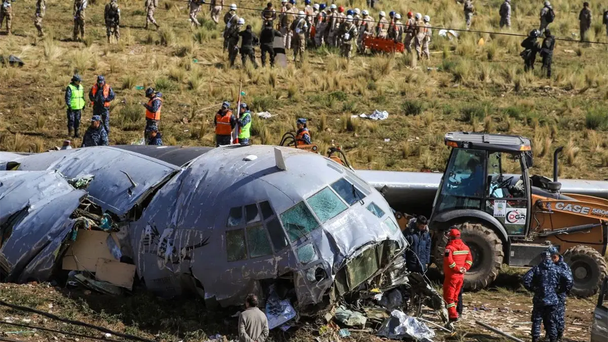 La Junta de Investigaciones de Accidentes Aeronáuticos (JIAA), dice que ya resguarda la caja negra de la aeronave tras el accidente.