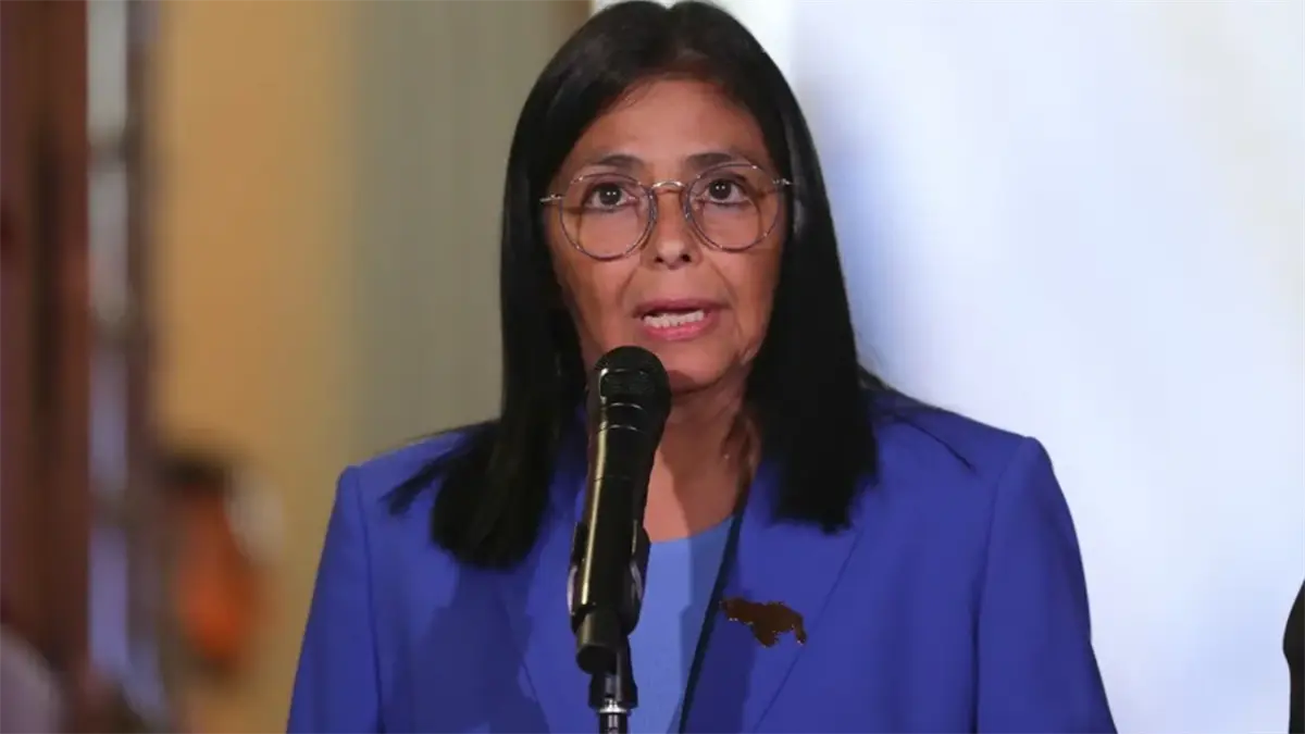 Delcy Rodríguez llama a superar el odio e insiste en pedir cese de sanciones a Venezuela
