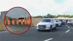 Choferes enfrentan taponamientos por obras en avenida Colombia