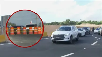 Choferes enfrentan taponamientos por obras en avenida Colombia