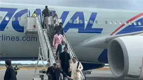 Equipo dominicano ya est&aacute; en el pa&iacute;s para juegos de preparaci&oacute;n y practicar&aacute; en el Quisqueya