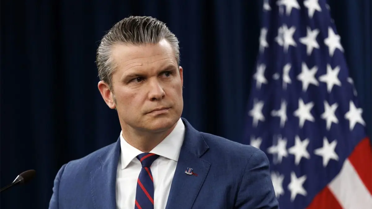 El secretario de Guerra de Estados Unidos, Pete Hegseth.