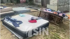 Familias inician recuperación tras inundaciones en María Trinidad Sánchez Familias inician recuperación tras inundaciones en María Trinidad Sánchez