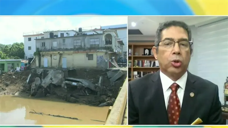 Abogado explica qui&eacute;n debe responder por derrumbes causados por excavaciones tras caso ocurrido en Villa Mella