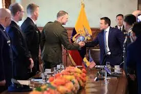 EE.UU. y Ecuador lanzan operaciones conjuntas contra terroristas en suelo ecuatoriano