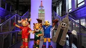 Empire State Building comienza a celebrar la Copa Mundial de Fútbol