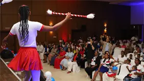 Cerca de 300 ni&ntilde;os de hogares de paso de Conani celebran el Mes de la Patria con arte, m&uacute;sica y cultura