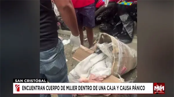 Hallan mujer muerta dentro de una caja en sector La Jeringa de San Crist&oacute;bal