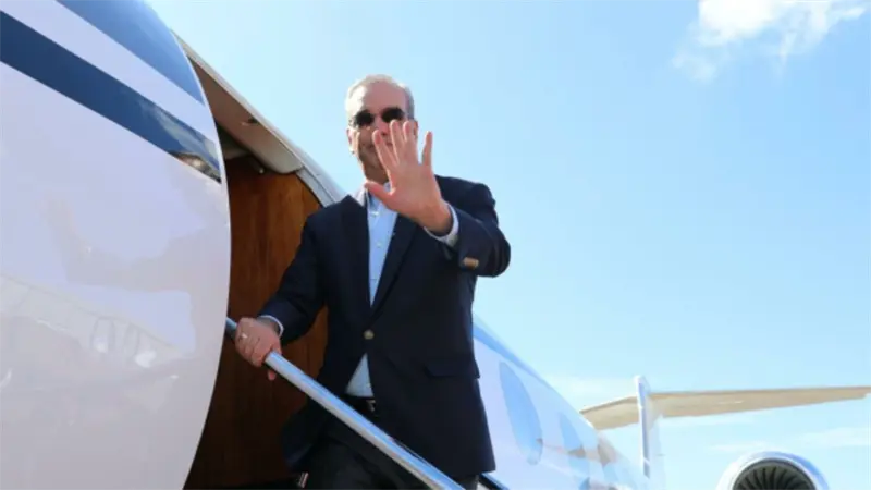 Agenda de Abinader en evento pol&iacute;tico convocado por Donald Trump en Miami