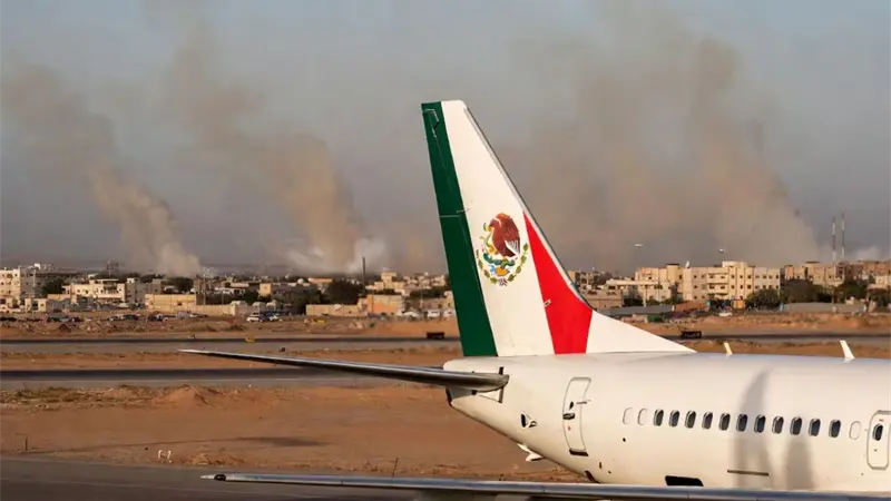 M&eacute;xico informa de la evacuaci&oacute;n de 629 connacionales de pa&iacute;ses de Oriente Medio