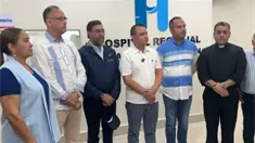 Director del SNS anuncia traslado total de servicios al Hospital Regional &Aacute;ngel Mar&iacute;a Gat&oacute;n en SFM