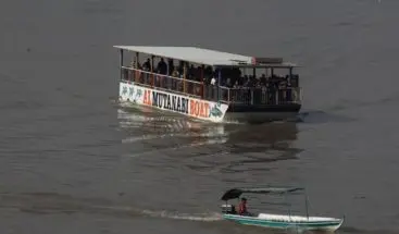 Sigue búsqueda cuerpos en río Tigris tras naufragio con ayuda de buzos turcos