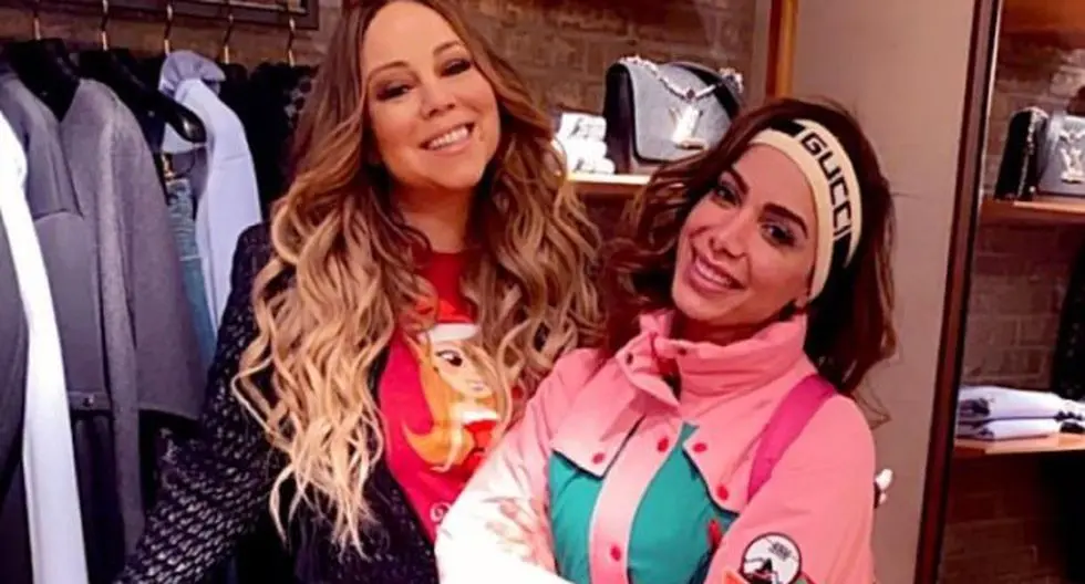 Anitta rompe en llanto al conocer a Mariah Carey, su gran ídolo