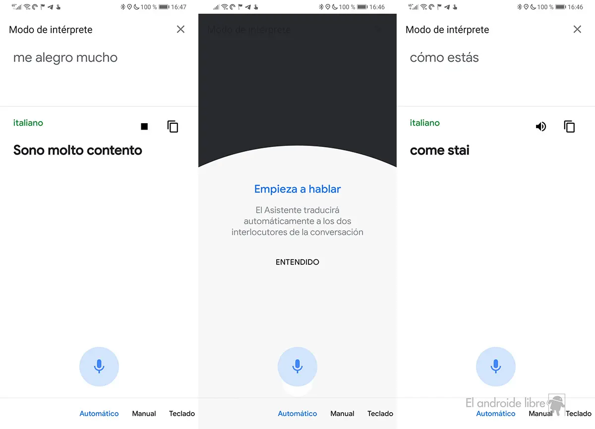 El Modo Intérprete de Google en tu móvil: traduce en tiempo real a 44 idiomas