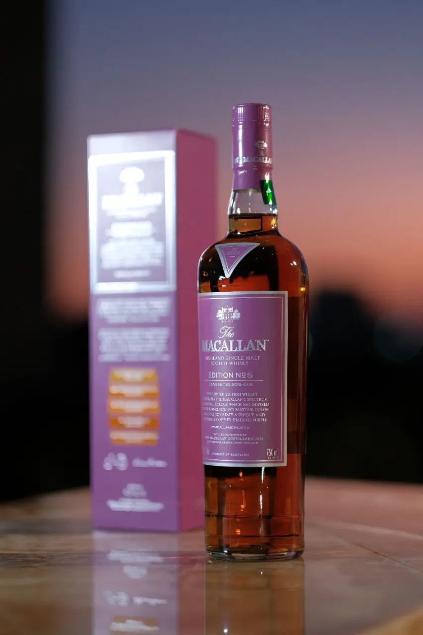 The Macallan Edition No.5, la extraordinaria complejidad de un color natural