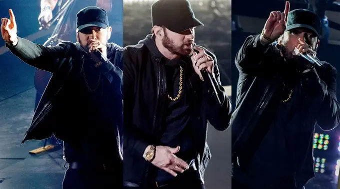 Eminem actúa por sorpresa en los Óscar con la canción de la película 8 Mile