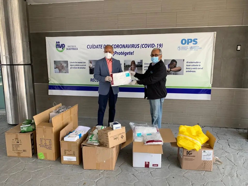 Leidsa dona equipos de protección contra el COVID-19