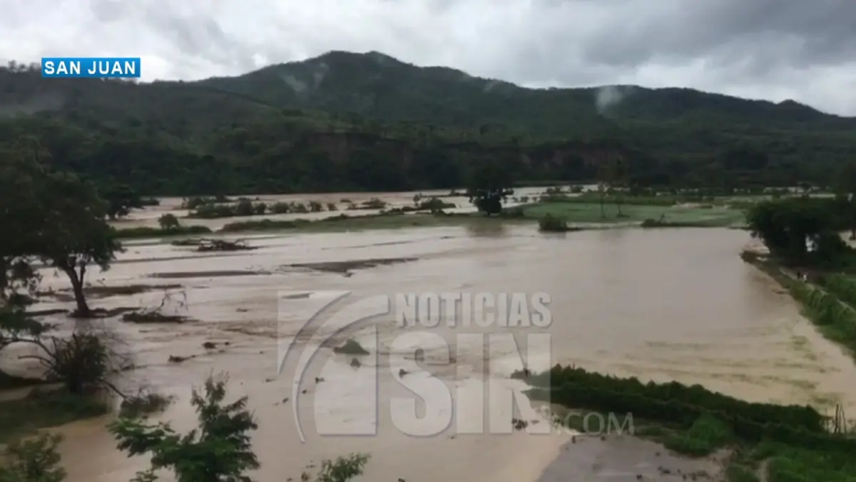 Daños a la agricultura y evacuados en San Juan por las lluvias de Isaías