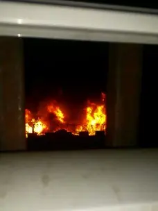 Se registra incendio en la cárcel de La Victoria