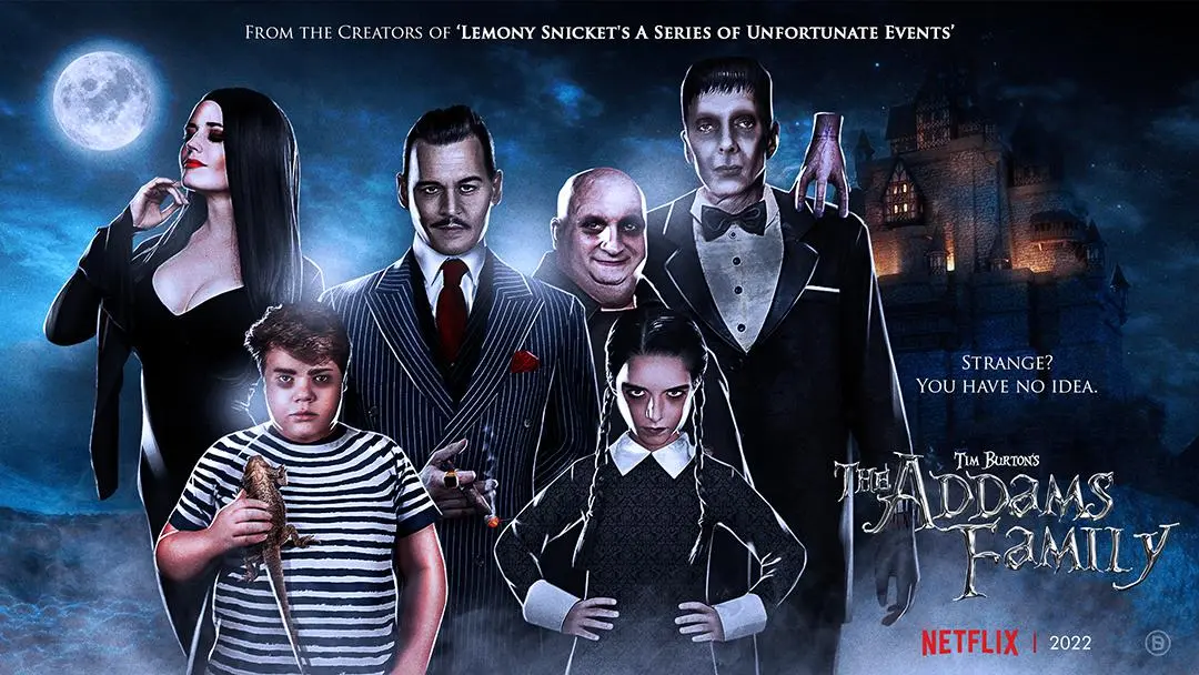 Netflix se queda con la serie sobre The Addams Family de Tim Burton