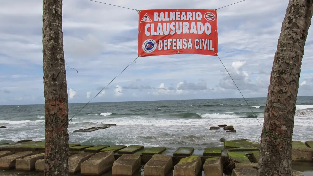 Lista completa de balnearios clausurados por la Defensa Civil en Semana Santa