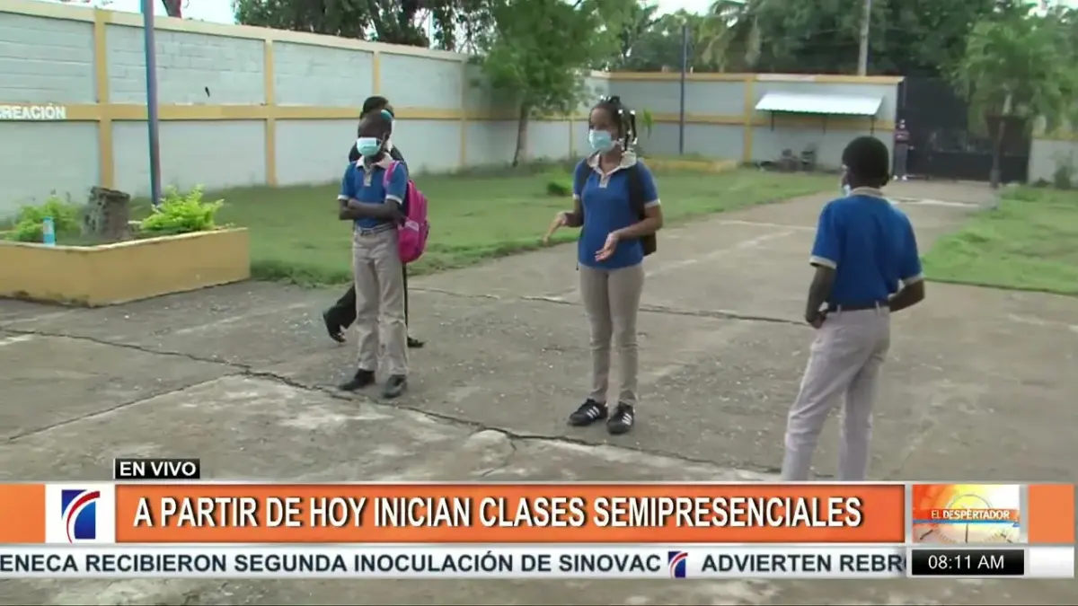 A partir de hoy inician clases semipresenciales