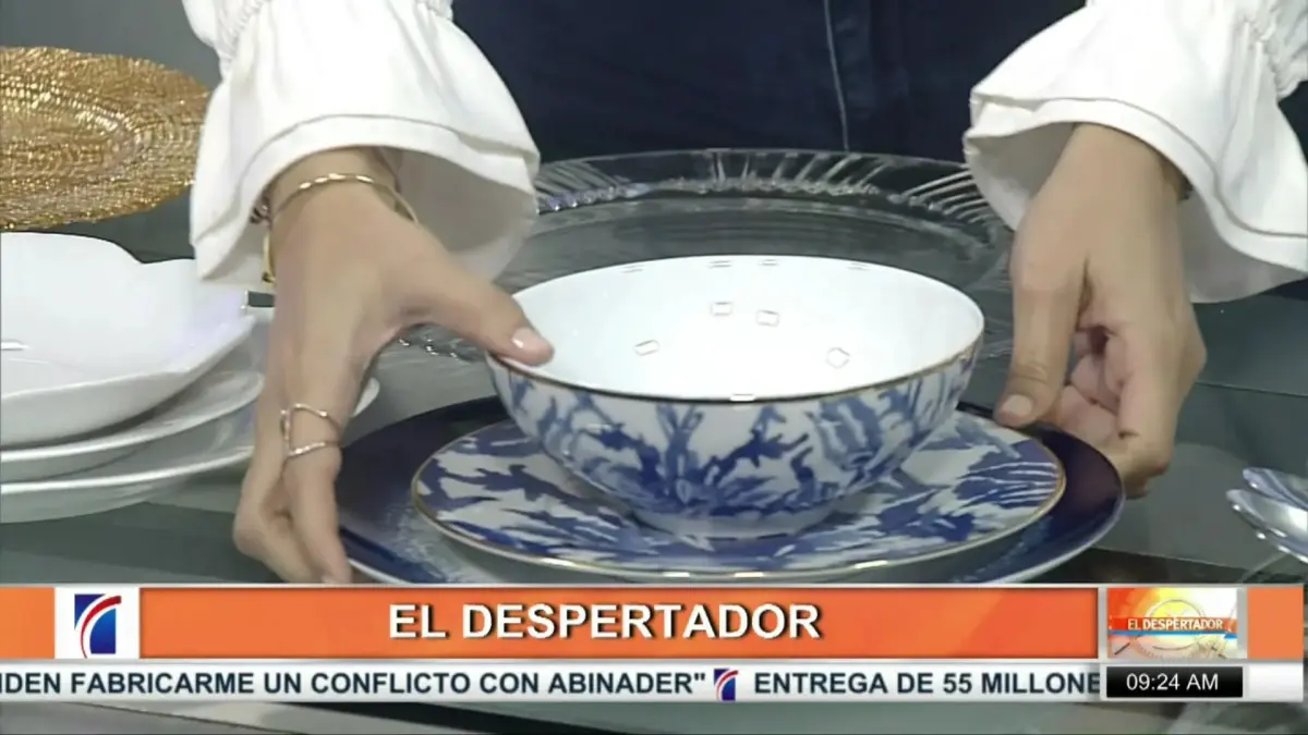 Combinaciones de vajillas y como colocar la mesa