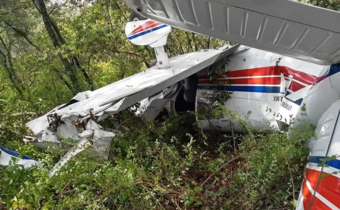 Tres muertos al estrellarse avioneta en zona boscosa en el noreste de Florida