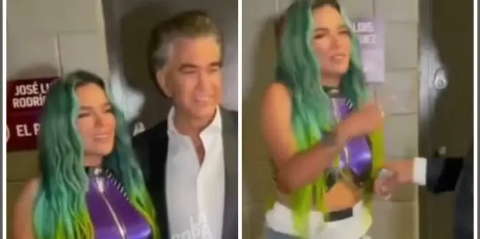 El Puma confunde a Karol G con Cardi B, vea la reacción