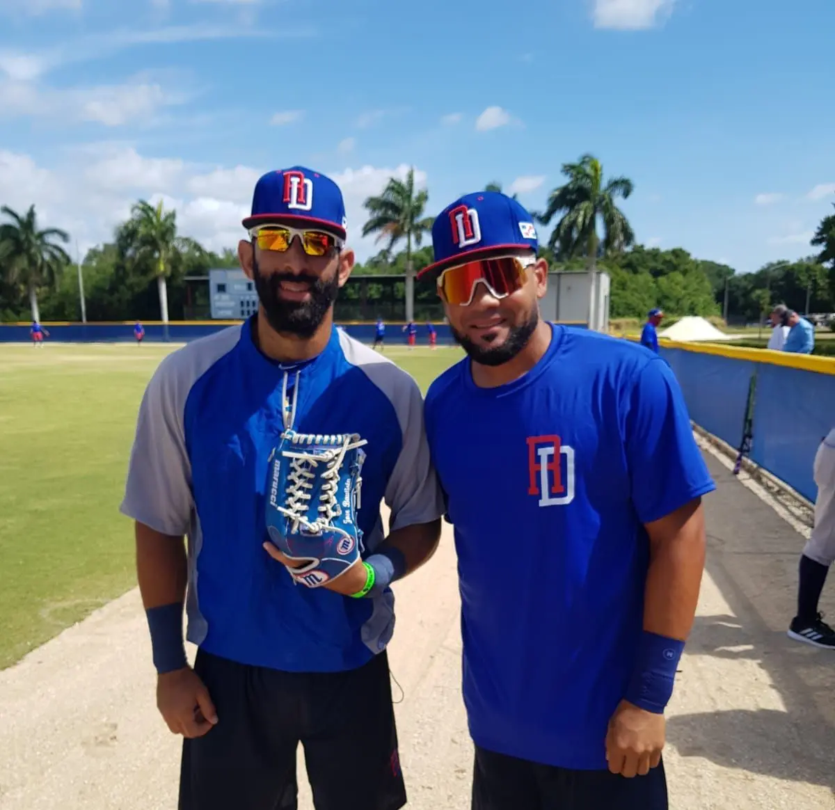 Melky Cabrera y José Bautista se reportaron a equipo RD