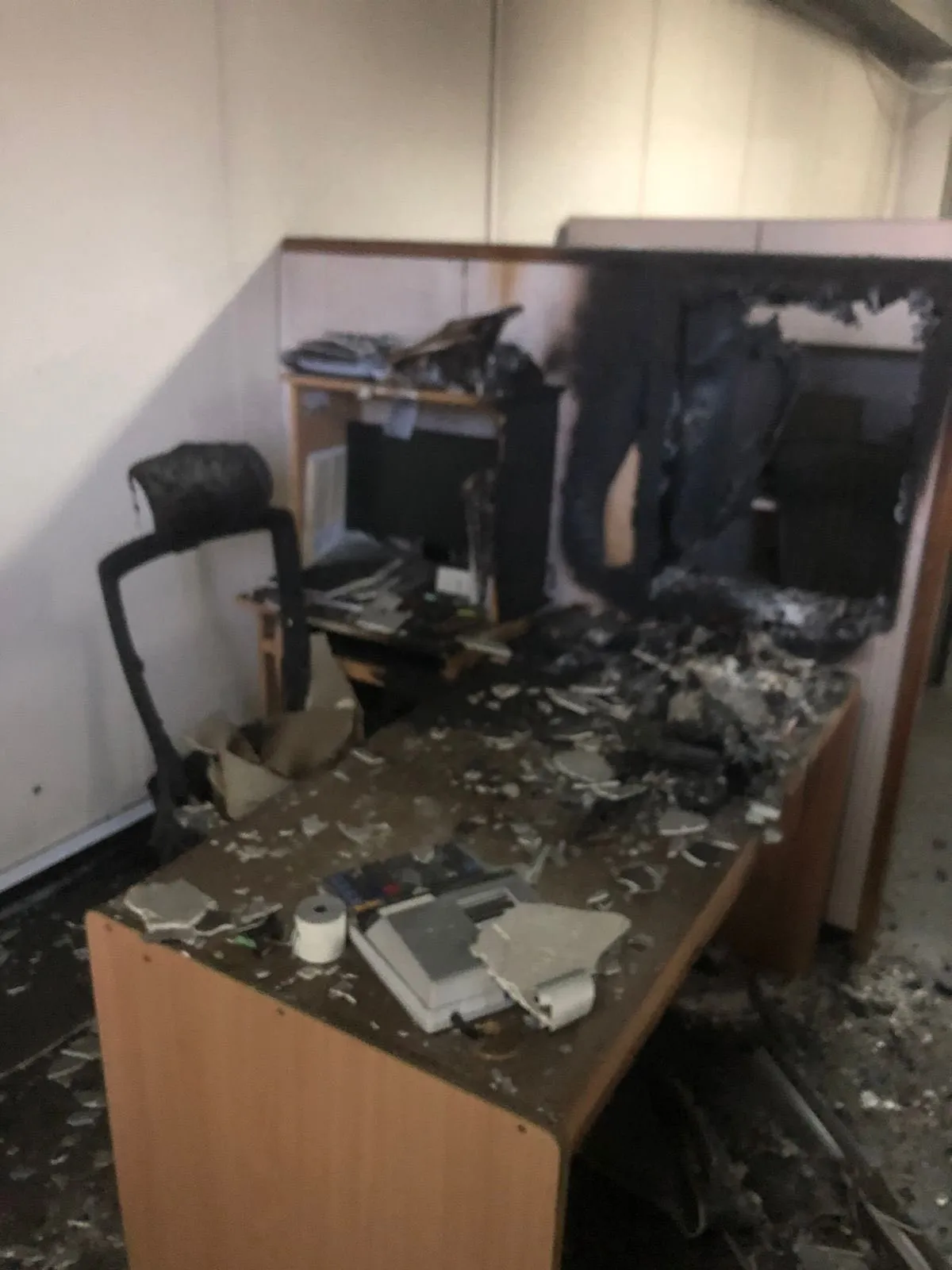 Incendio afecta área financiera del Ministerio de la Mujer