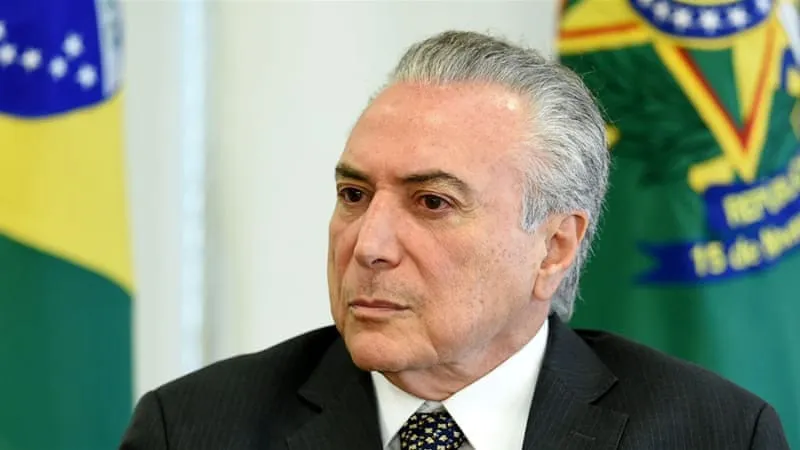 Un juez absuelve al expresidente brasileño Temer de un caso de corrupción
