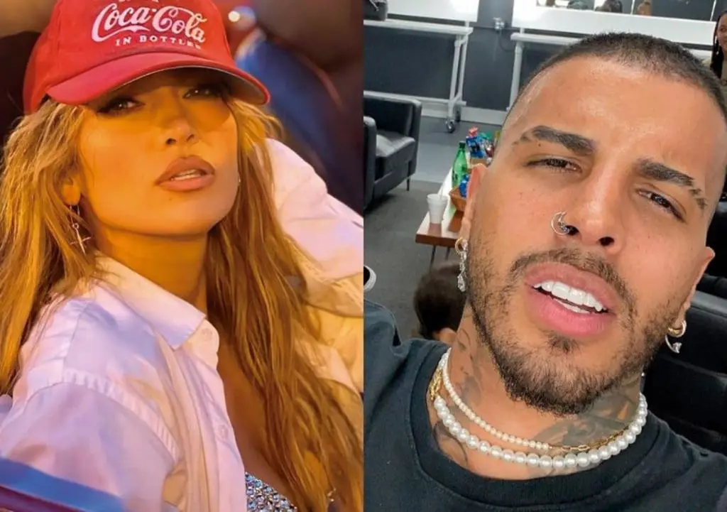 Jennifer López y el rapero Rauw Alejandro ruedan un vídeo clip en Miami Beach