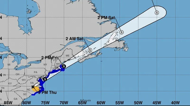 Tormenta Elsa descarga fuertes lluvias en Nueva York y el noreste de EEUU
